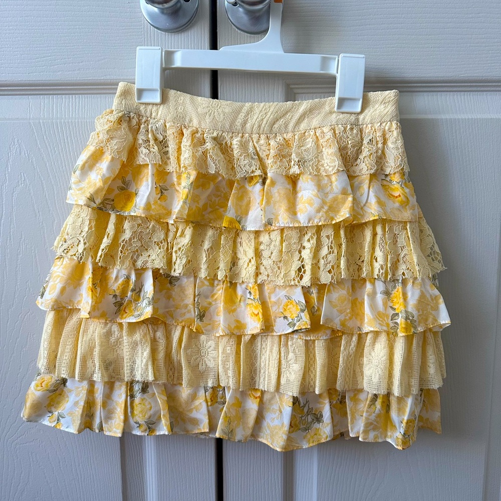 LoveShackFancy Melrita Skirt